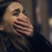 a girl having panic attack