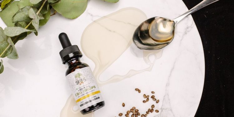 CBD oil drops